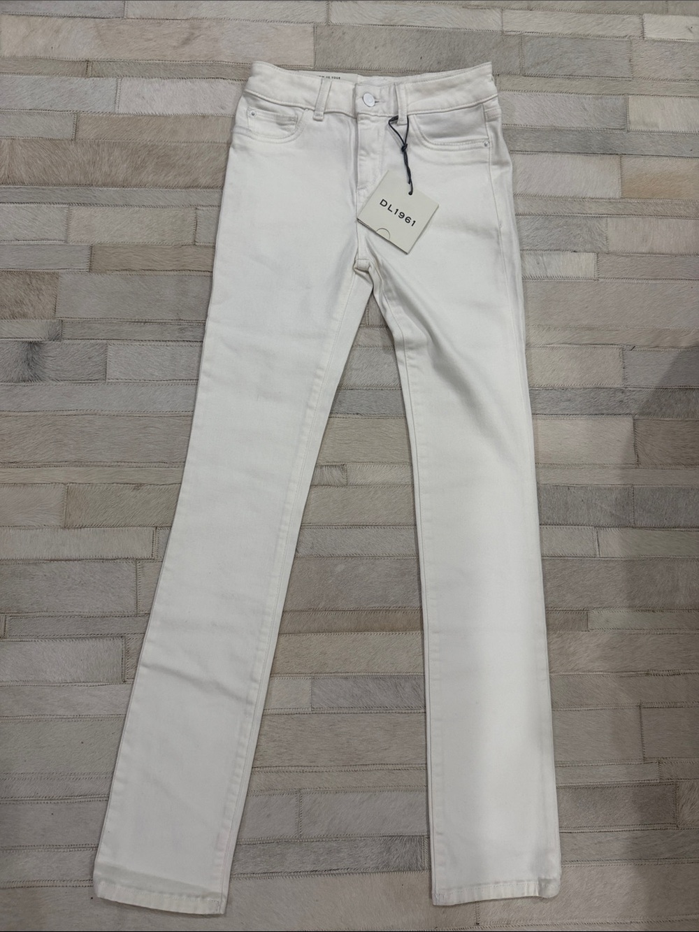 DL1961 Women's White Skinny Jeans